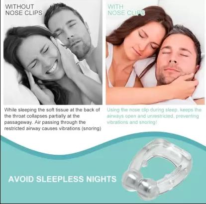 anti snoring nose clip device India, reusable nasal clip for men and women, comfortable snoring solution for adults, anti snore nose clip for peaceful sleep, best nasal device to stop snoring, snore stopper nose clip online, nose clip for snoring reduction, anti snoring silicone nose clip India, reusable nasal stopper for snoring, non-invasive snoring aid device