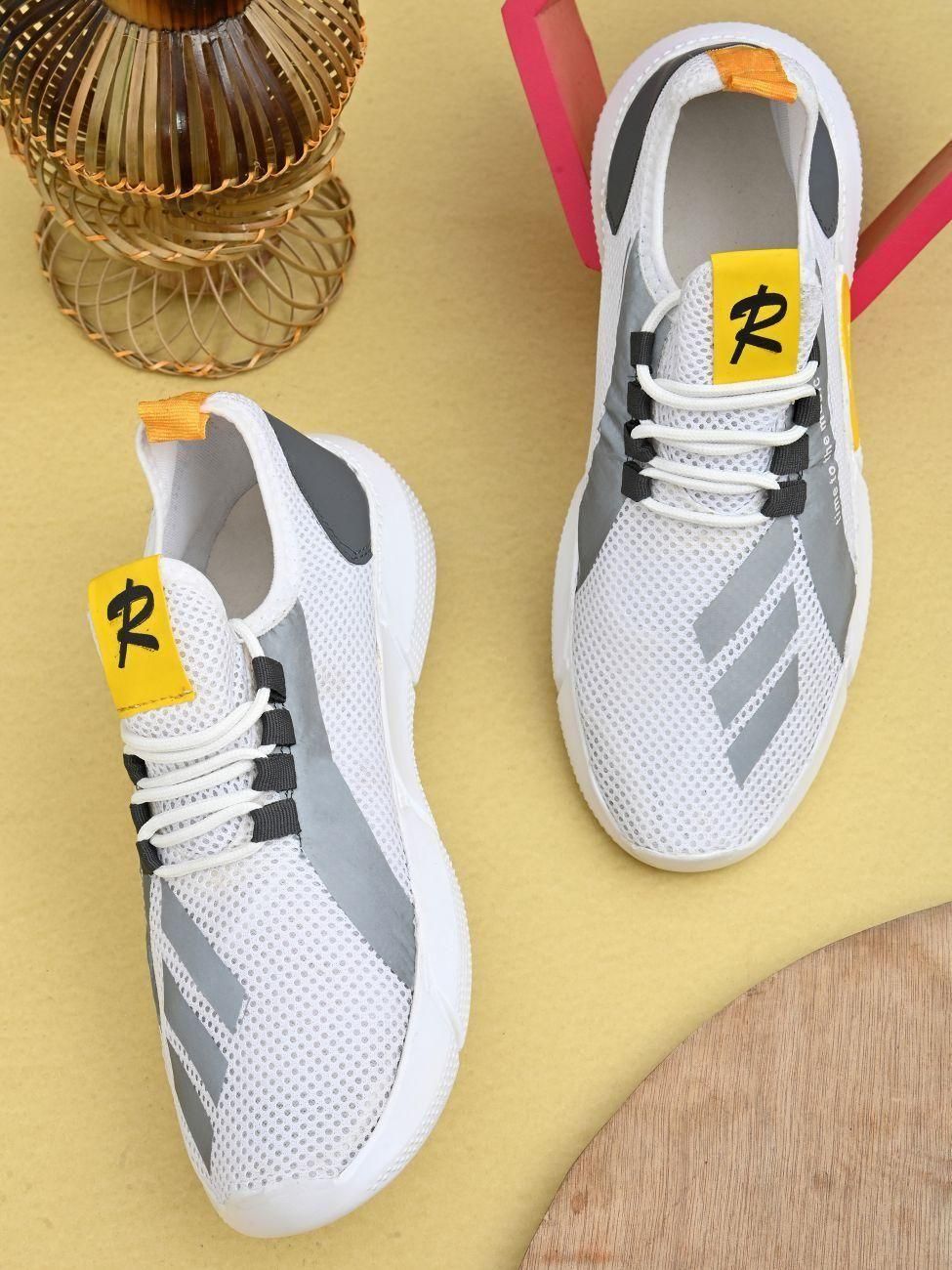 white lace-up shoes for men everyday use, lightweight casual shoes white synthetic, men’s casual white shoes lace closure, durable white synthetic shoes for daily wear