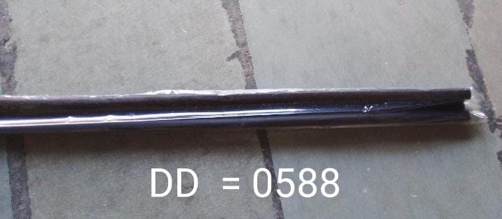 Door seal with twin draught guard, prevents drafts and energy loss. door draft stopper, twin draught guard, under door seal, door noise blocker, door dust stopper, fabric door seal, window draft stopper, energy saving door guard, door seal guard 98cm
