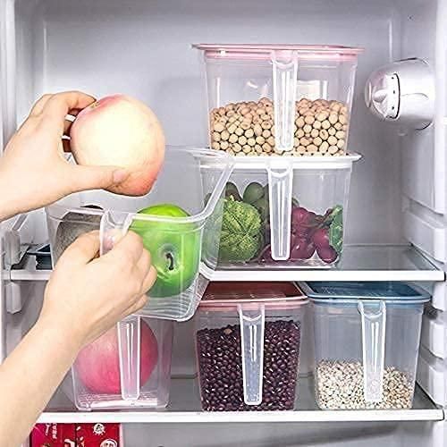 kitchen storage containers, fridge storage containers, unbreakable containers, 1000ml containers, food storage boxes, blue fridge baskets, fridge organizer baskets, plastic kitchen containers, airtight containers, stackable kitchen containers, storage baskets for vegetables,