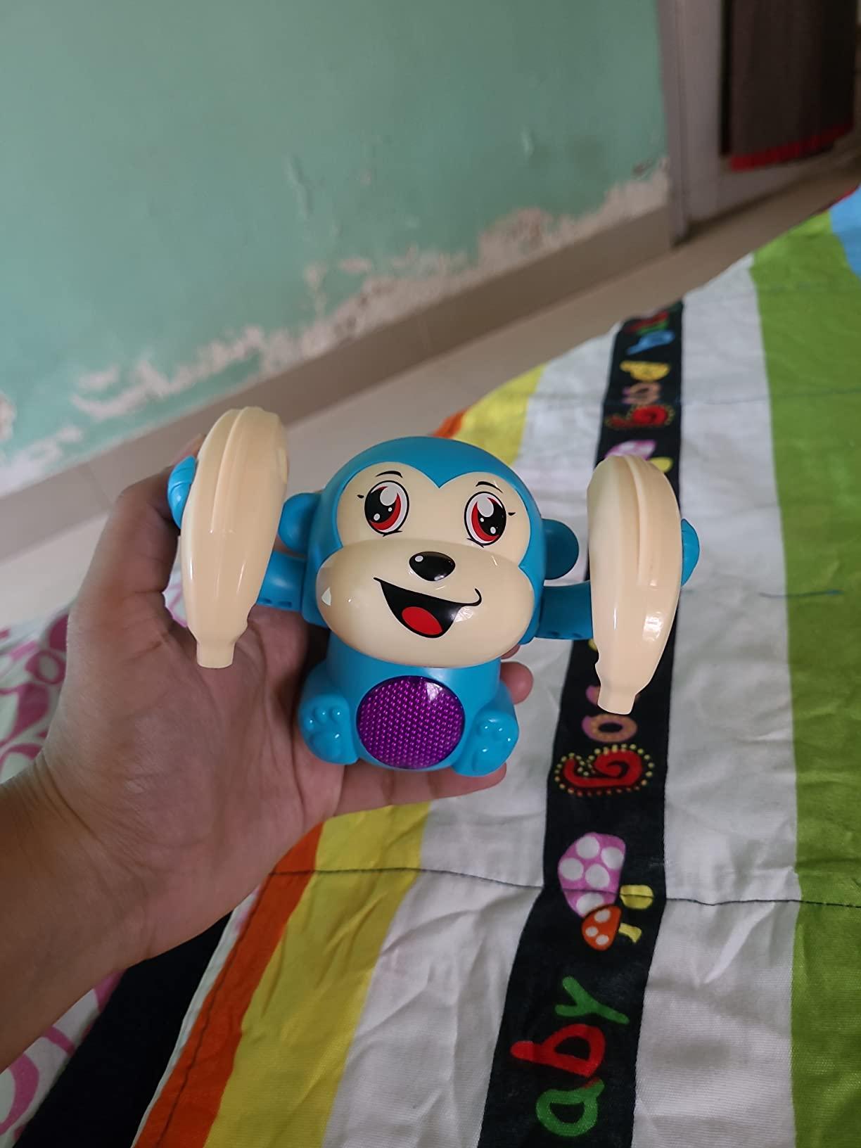 multicolor monkey dancing toy, motion activated toys for kids, musical toys India