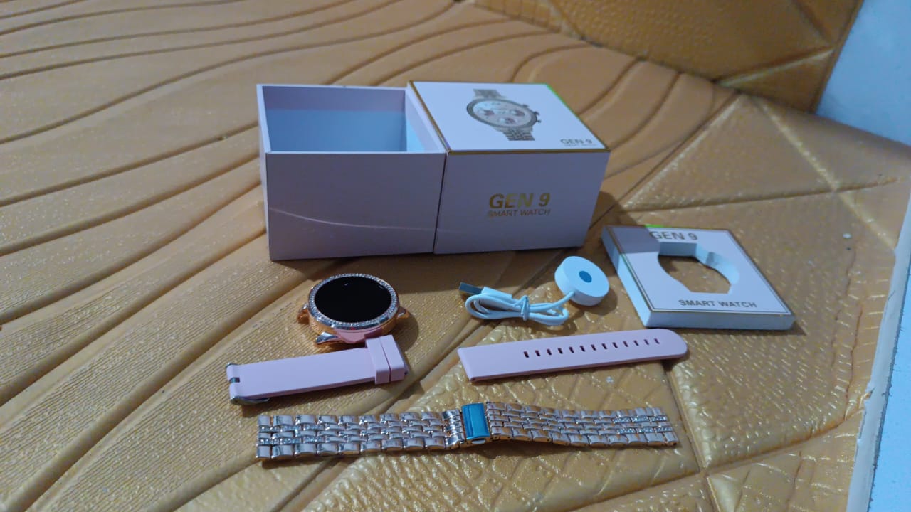 best smartwatches for Gen Z India, smartwatch with notifications and music control, dual strap smartwatch combo for gifting, smartwatch with elegant design and touchscreen, premium smartwatch for girls with stylish strap, all-in-one smartwatch with heart rate and sleep tracker, smartwatch for fashion and fitness, Gen 9 smartwatches latest model, diamond strap Bluetooth smartwatch under budget
