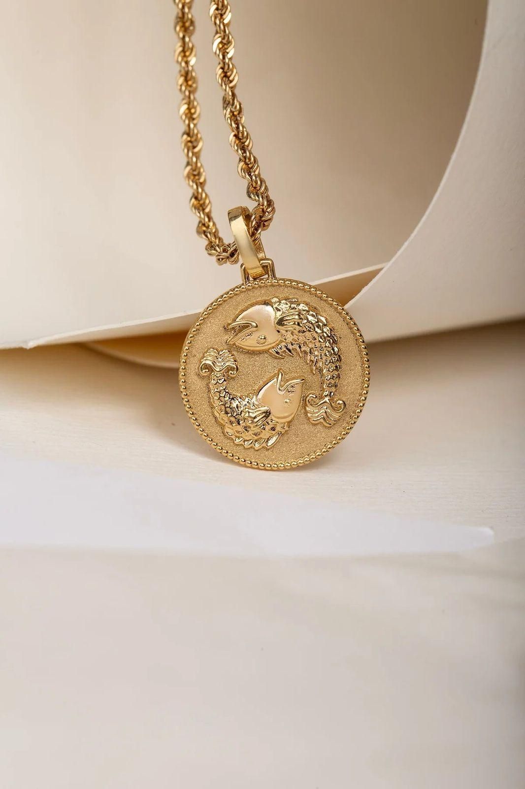 personalized astrology pendant for men, zodiac pendant necklace for women, astrology sign gold chain, custom zodiac pendant jewelry, gold astrology necklace unisex, zodiac sign charm necklace, astrology pendant for daily wear, zodiac symbol necklace gold plated, personalized horoscope pendant for men and women