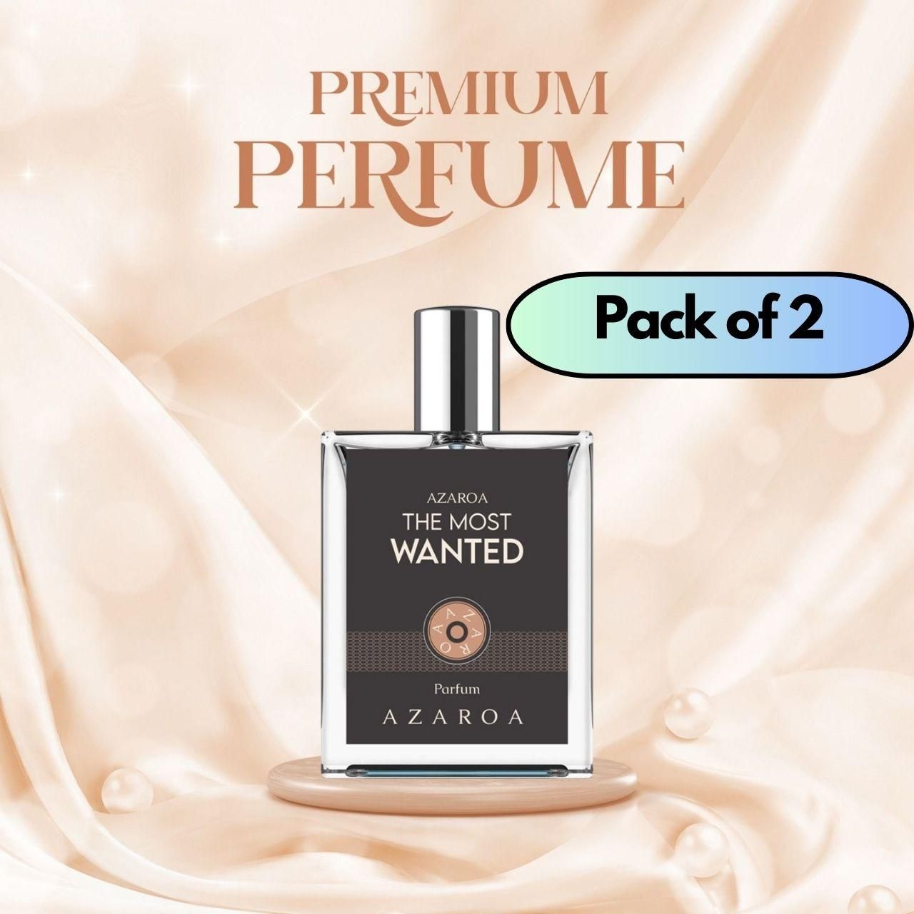 Azaroa The Most Wanted Parfum 50ML Pack of 2 – Luxury Long Lasting Signature Fragrance, Azaroa parfum, luxury parfum 50ml, long lasting parfum, signature fragrance for men and women, opulent fragrance, elegant parfum pack of 2, sophisticated scent perfume, premium parfum with high-end ingredients, best parfum for special occasions, parfum for confident style, unisex luxury fragrance, parfum gift pack, high quality fragrance, bold and elegant parfum, fragrance for lasting impression