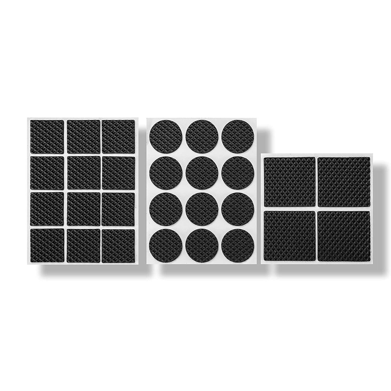 self sticking furniture pads, chair leg pads, floor protectors, furniture rubber pads, adhesive furniture pads