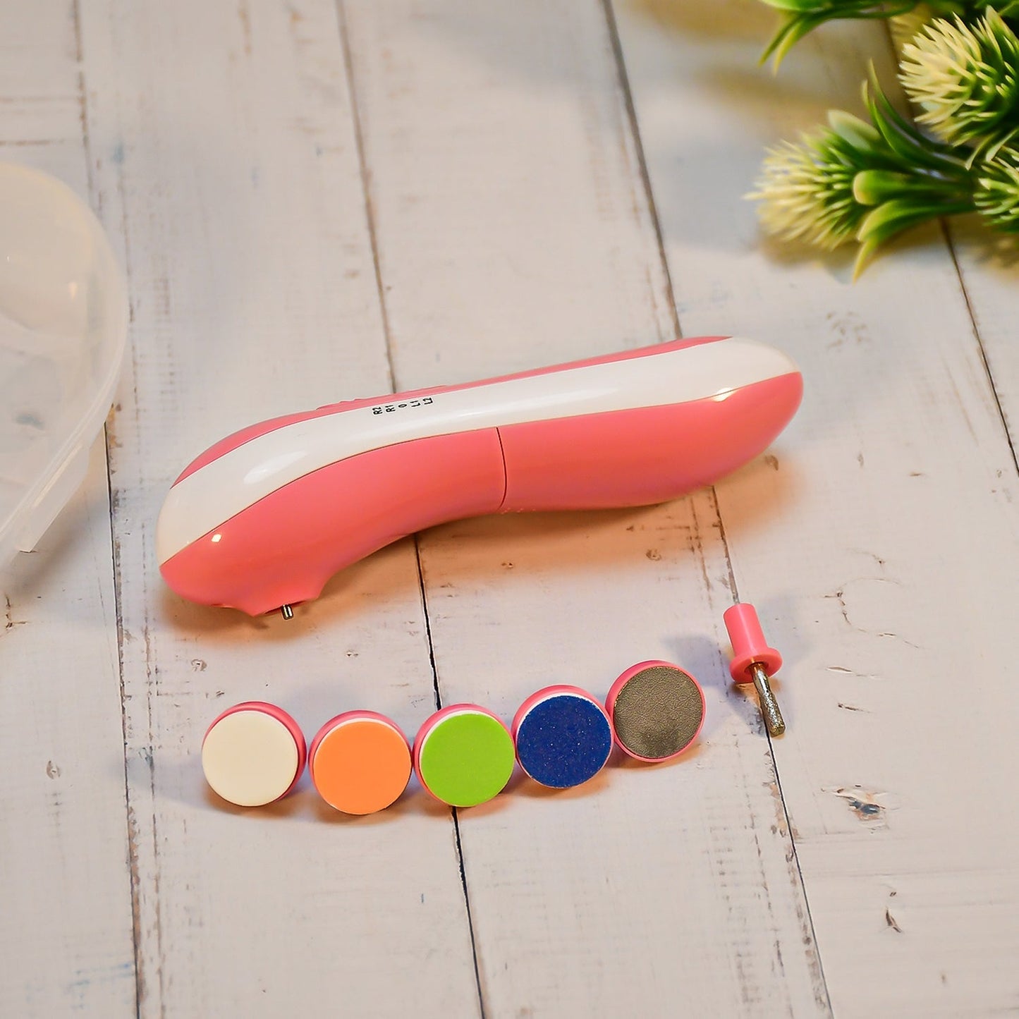 Electric baby nail trimmer with grinding heads, baby nail trimmer, electric nail file for baby, newborn nail cutter, nail trimmer with LED light, baby grooming tool, safe nail file, toddler nail cutter