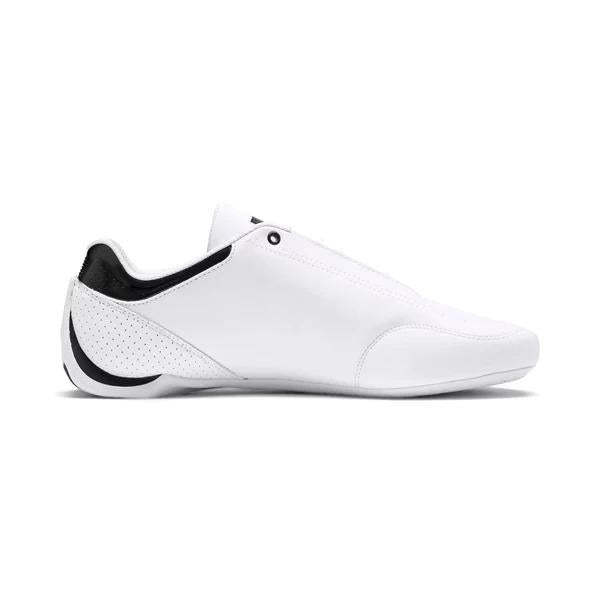 Men’s Driving Casual Shoes – White Synthetic Leather Lace-Up Sneakers | Stylish Lightweight Comfort Footwear for Daily Casual Wear (1 Pair)