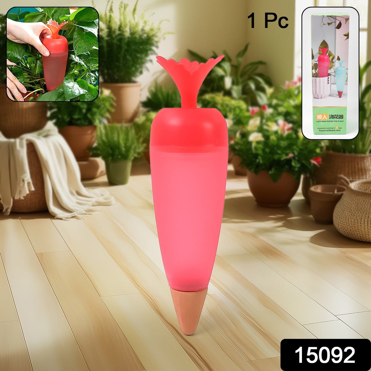 drip irrigation spike for pots and planters, water feeder for indoor plants, eco-friendly plant watering spike tool,