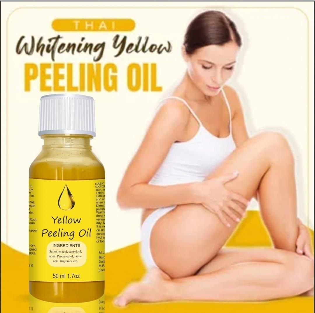 skin whitening peeling oil for face and body, pigmentation removal oil for dark skin, fast action peeling formula oil, dark skin brightening oil pack, skin lightening peeling oil for face, anti-pigmentation oil for body and face, fast peeling oil for dark skin, whitening and pigmentation removal oil, pack of 2 peeling oils for skin brightening