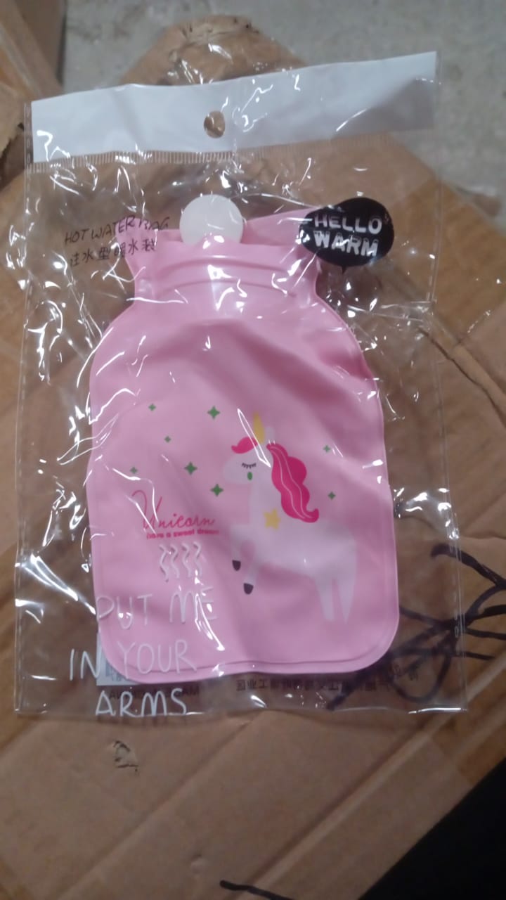 cute printed hot water bag for women and kids,