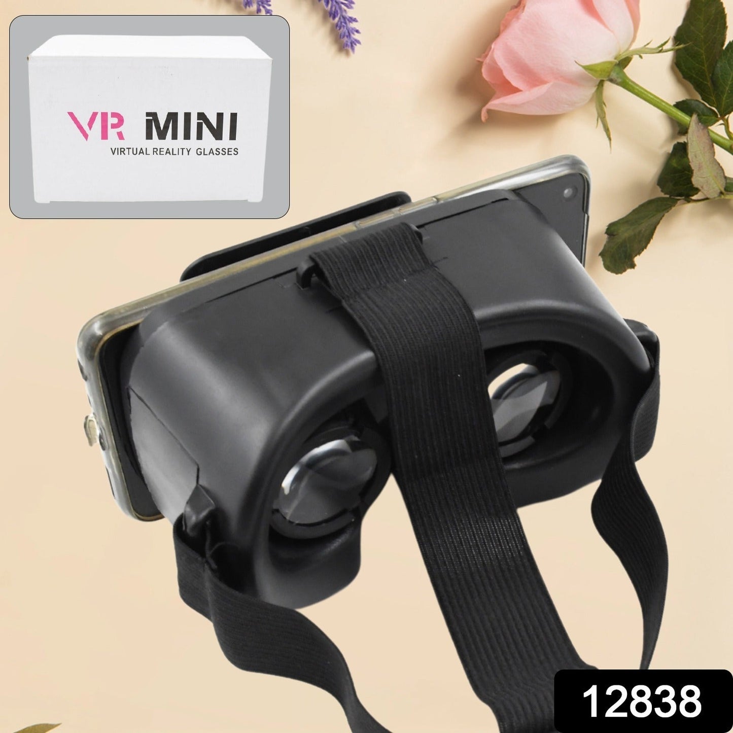 virtual reality glasses for 360 videos and games, headset for smartphone-based VR viewing
