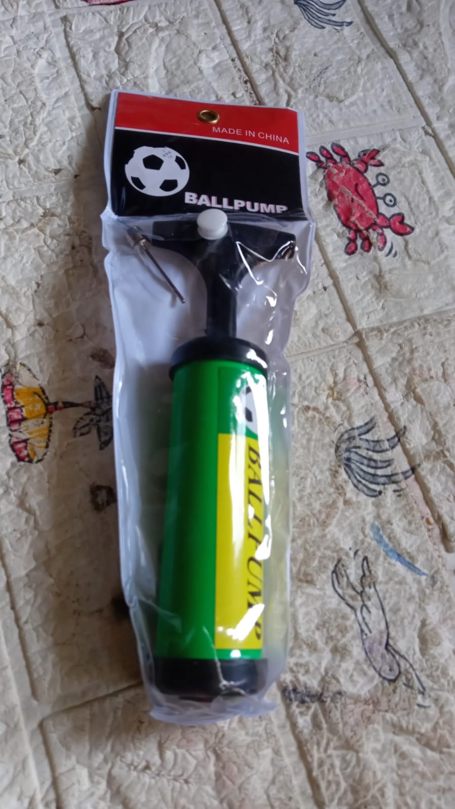 air pump, soft bounce ball, ball inflator, kids toy pump, sports ball inflator, small air pump, mini ball inflator, manual pump for kids ball, bounce ball with air pump, pump for inflatable toys, toy ball with inflator, sports accessory for kids