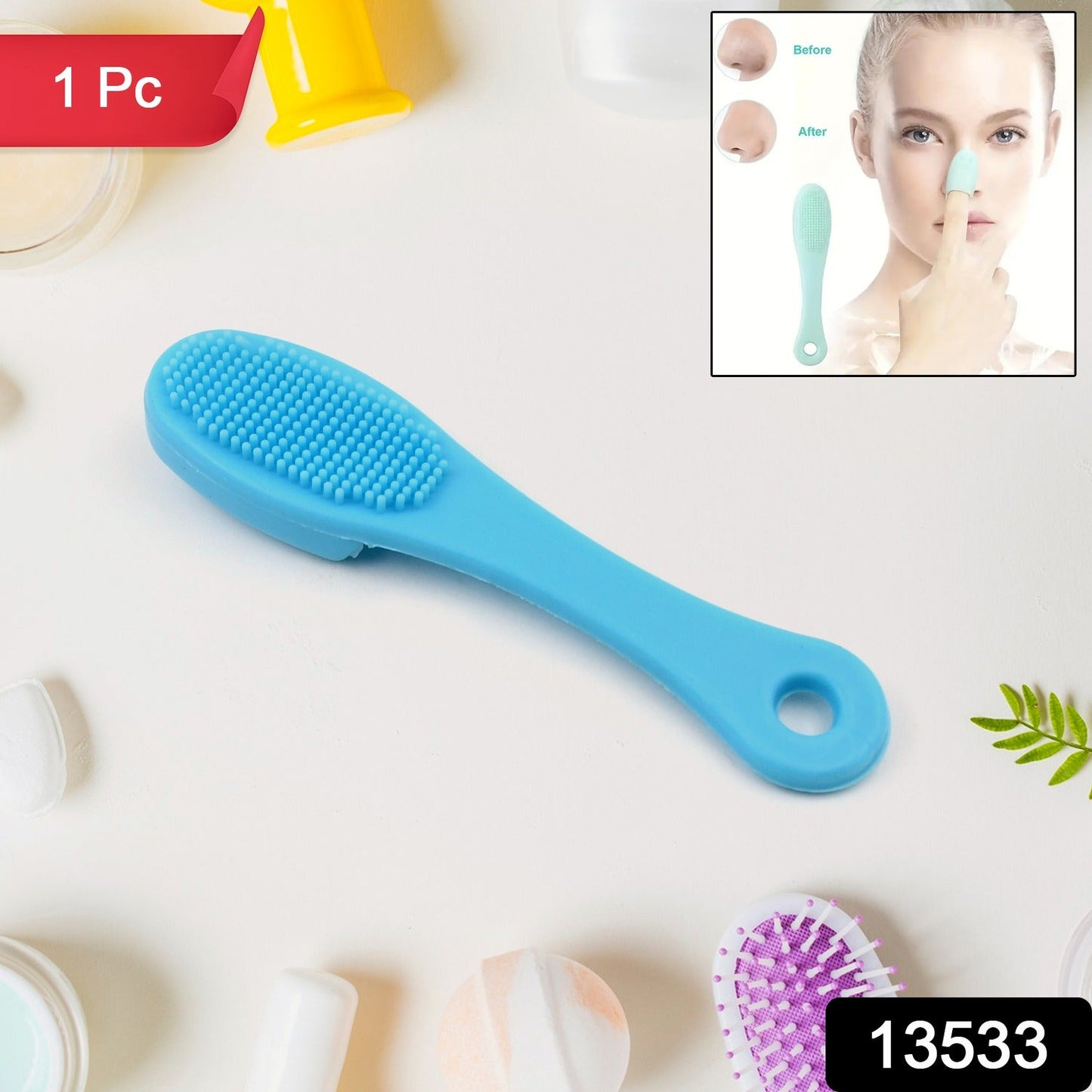 silicone face brush, face cleansing brush, finger face scrubber, silicone facial brush, makeup scrubber brush, facial cleansing tool, gentle face scrubber