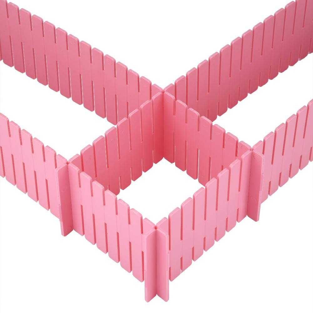 adjustable drawer dividers and organizers. drawer organizer, kitchen drawer divider, adjustable drawer separators, makeup storage grid, multicolor drawer organizer, plastic drawer divider, closet organizer, office drawer separator, DIY drawer storage