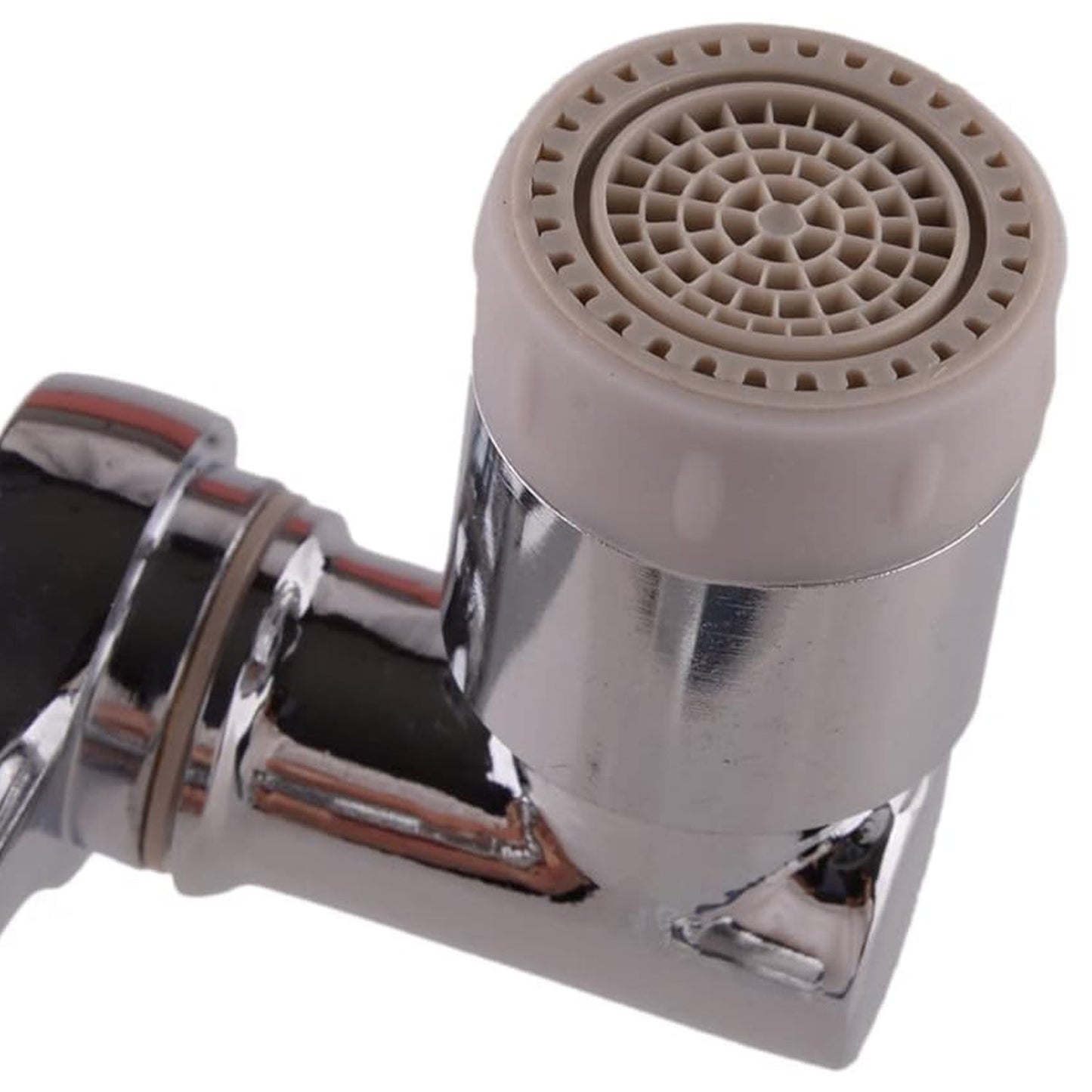 Faucet aerator with dual spray modes splash head attachment