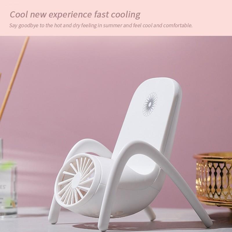 Multi-function personal fan, USB rechargeable, adjustable wind speeds