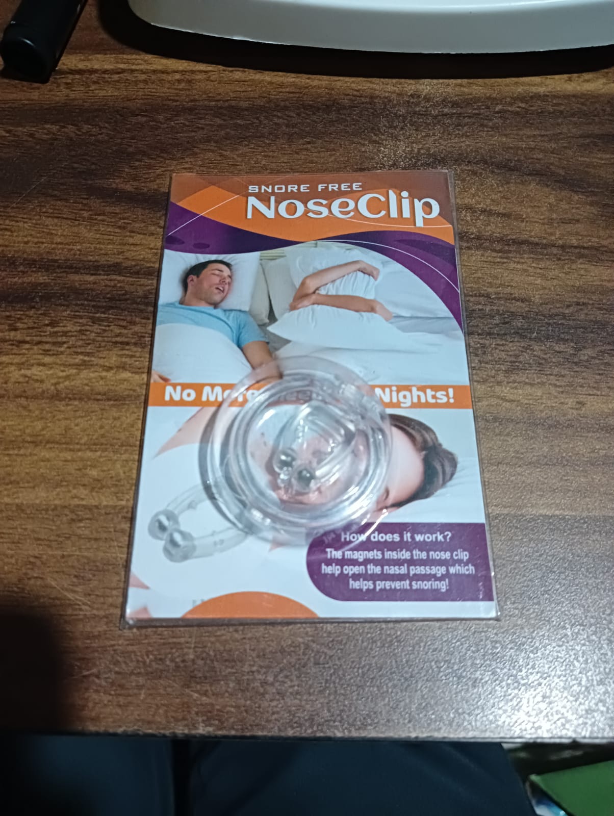 Silicone magnetic anti snore nose clip for men and women