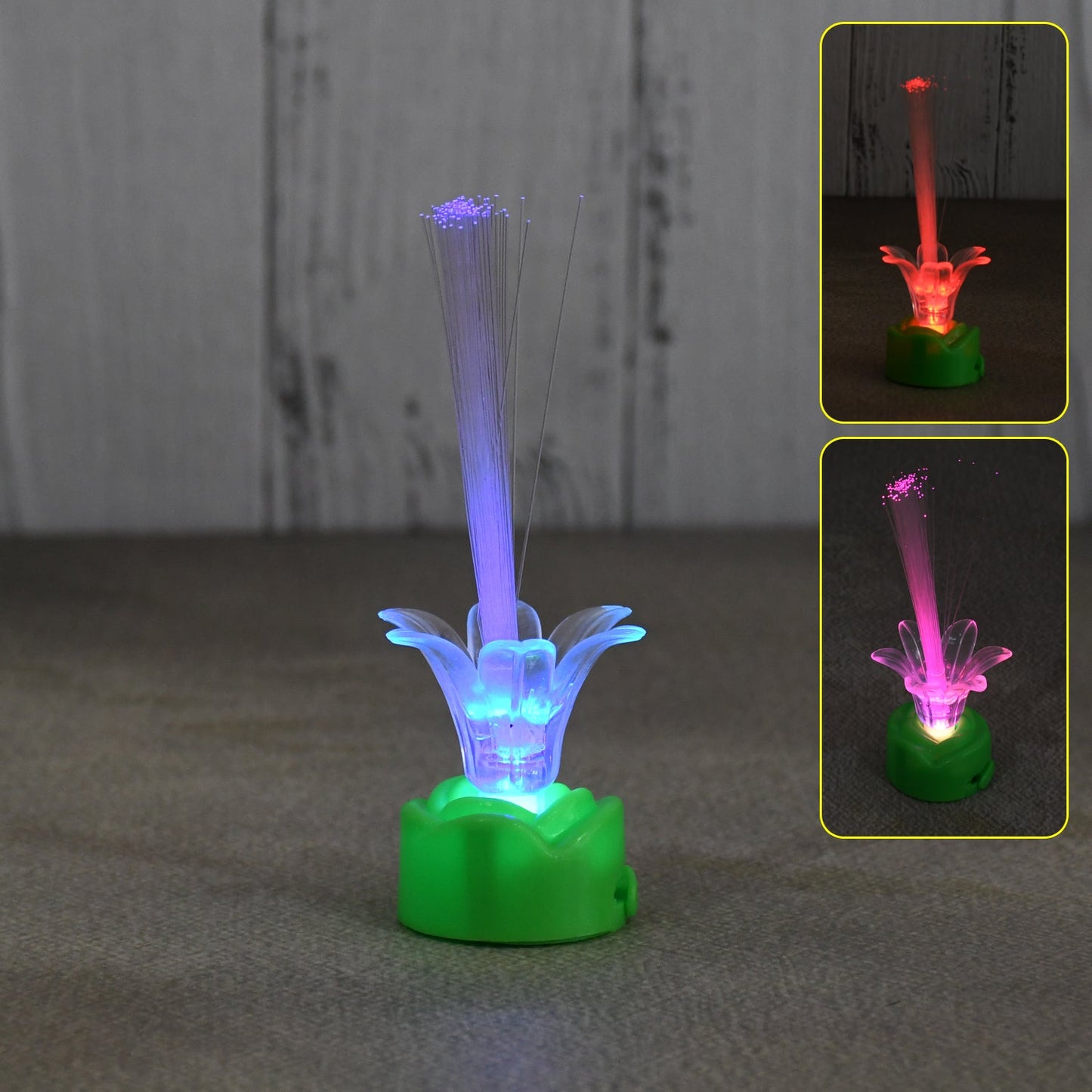 Multicolor flameless LED candle table lamp car dashboard