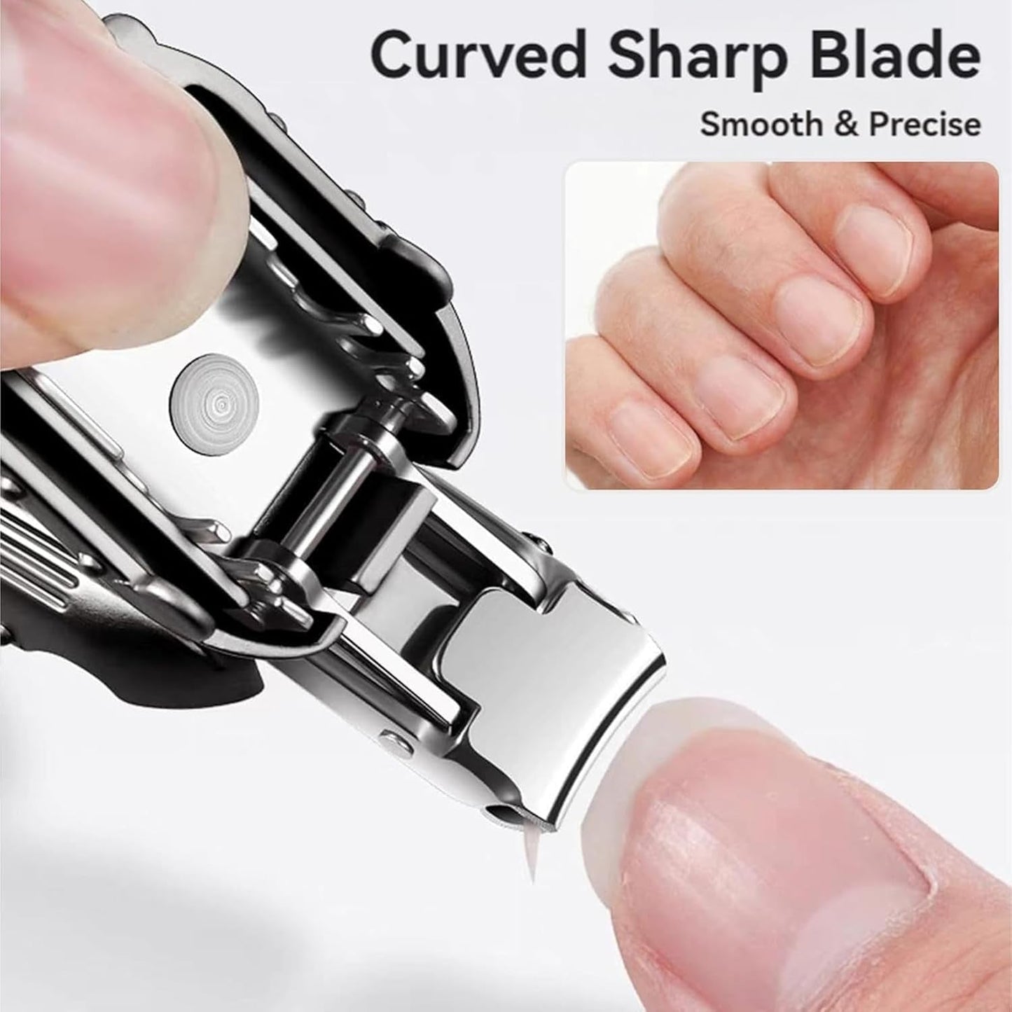 Keychain portable nail cutter with nail shaping file