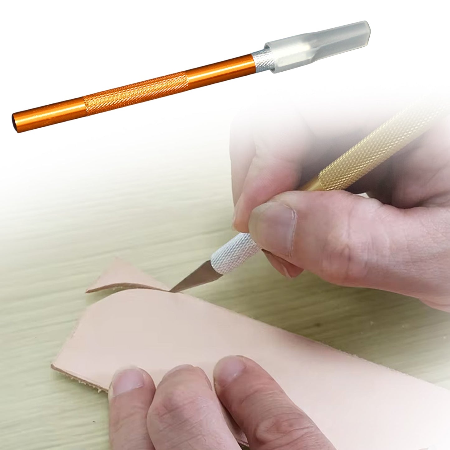 Craft precision blade knife cutting thin wood and cardboard