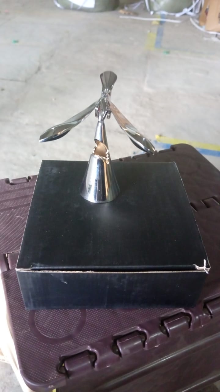 Novelty bird bottle opener zinc alloy manual with balance