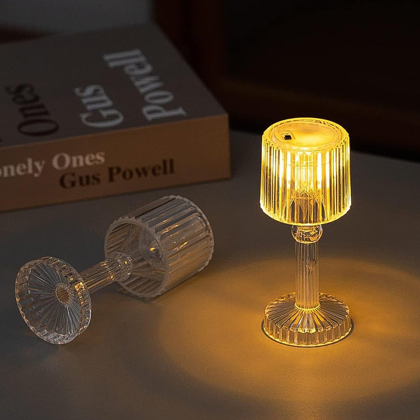 GlowSphere Acrylic Lamp Mini LED lamp for party decoration and home décor use