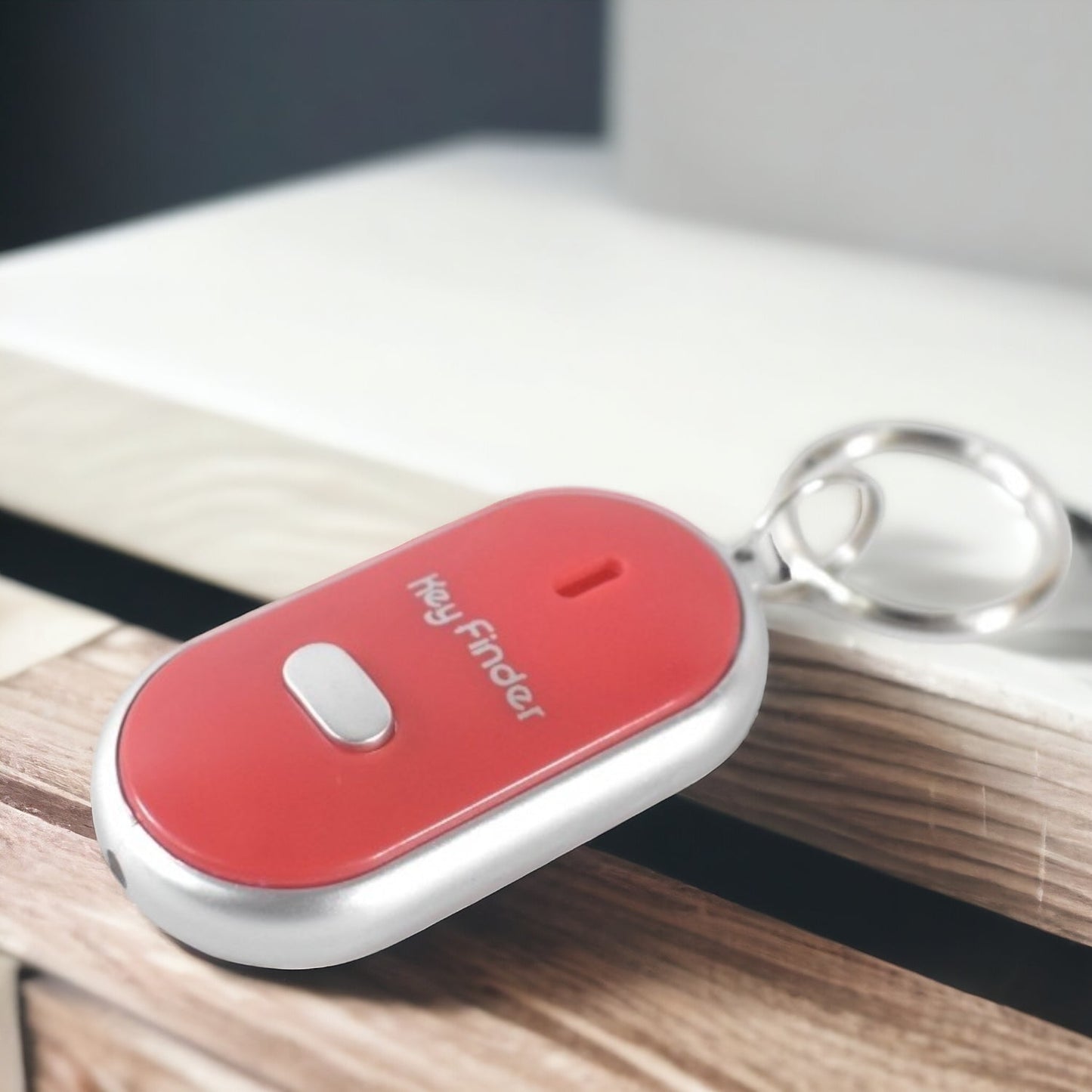 Key Finder Anti Lost Key Chain – Whistle Activated, 2 Pc LED Locator