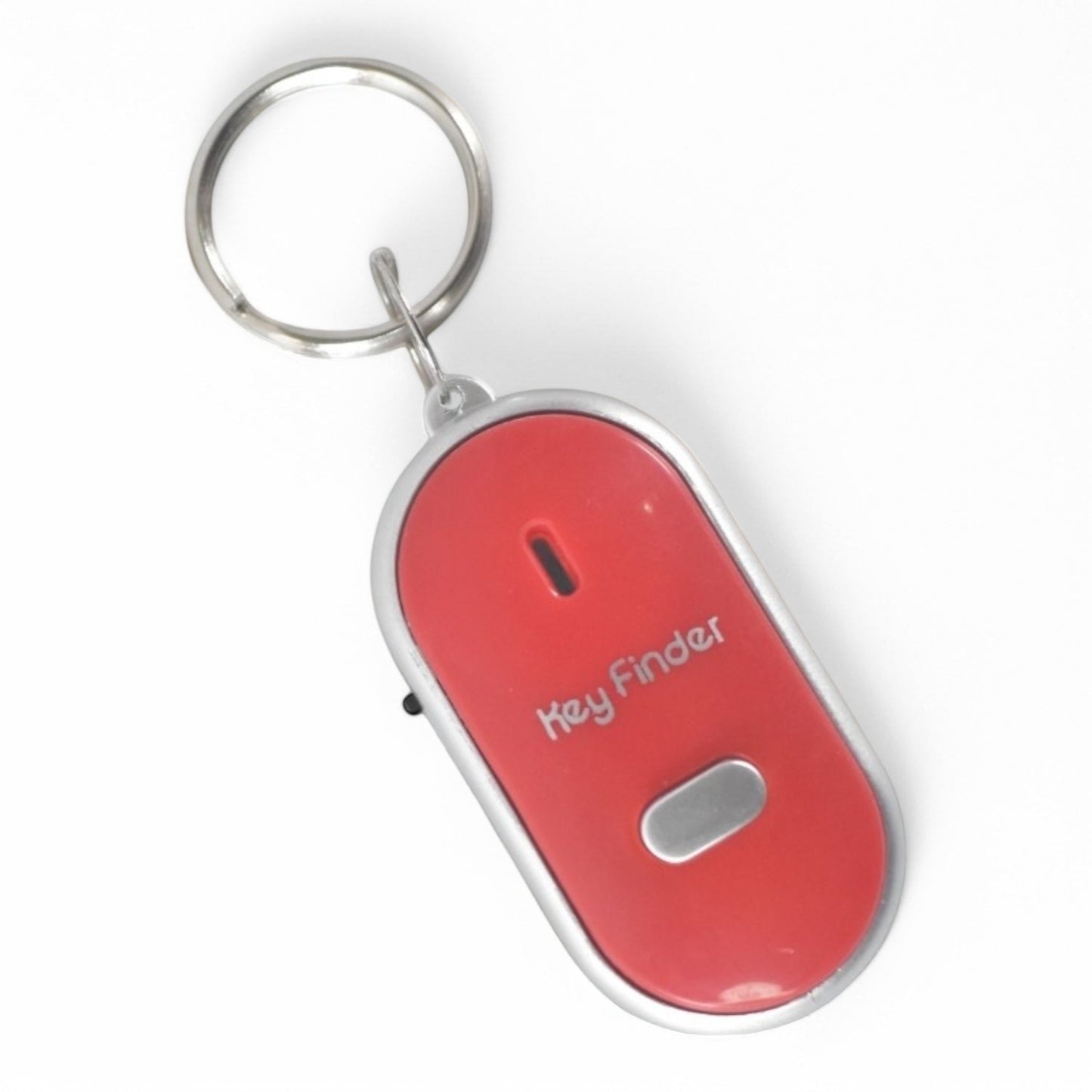 compact anti-lost device for keys and bags, whistle keychain for elderly and forgetful users, easy-to-use sound sensor key finder keychain, pocket-size key locator tool with built-in LED, smart whistle key tracker for home and travel