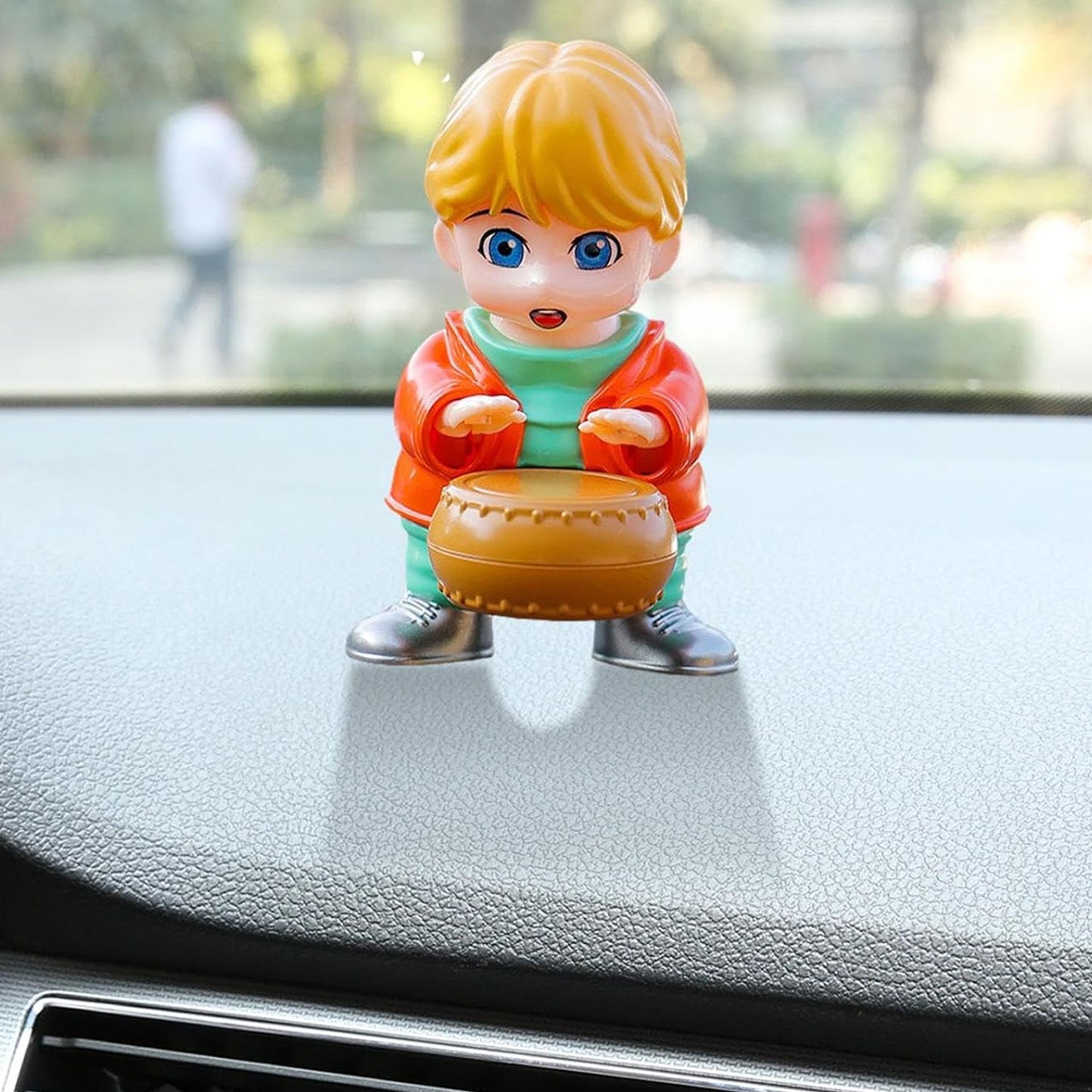 Natural scent solar powered car dashboard air freshener