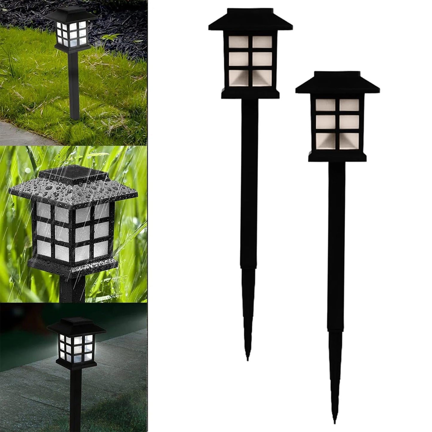 Classic design solar outdoor lights with glowing pattern