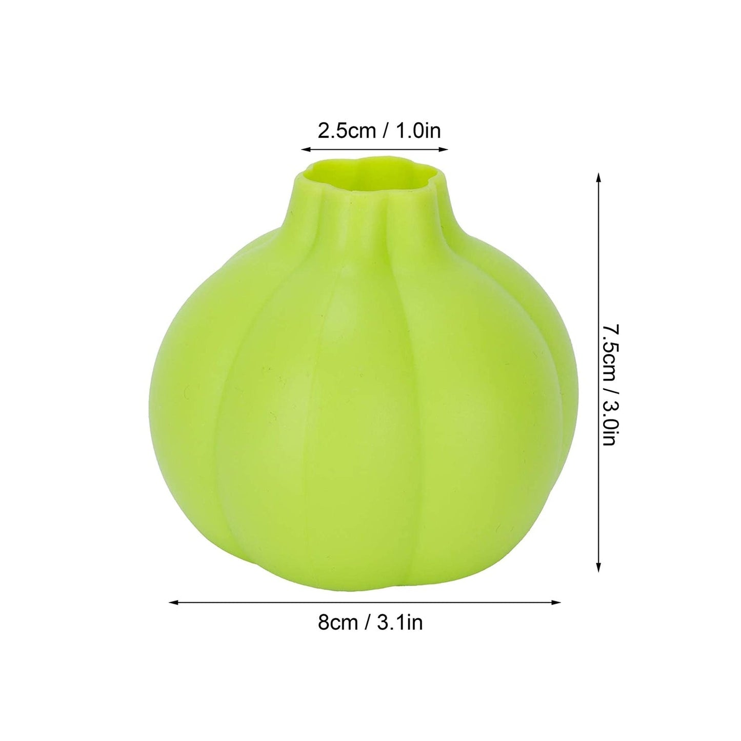 Dimensions of Silicone Garlic Peeler