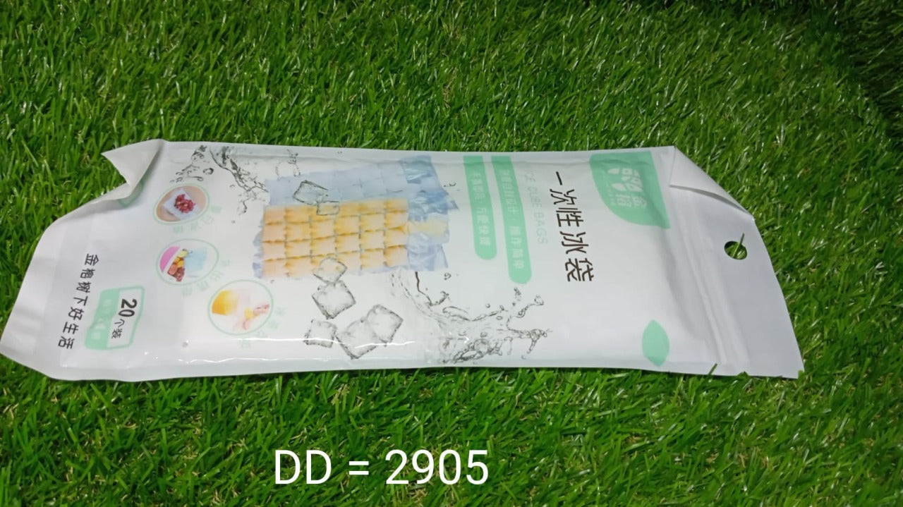 Self-seal stackable ice bag used as cold pack for minor swelling