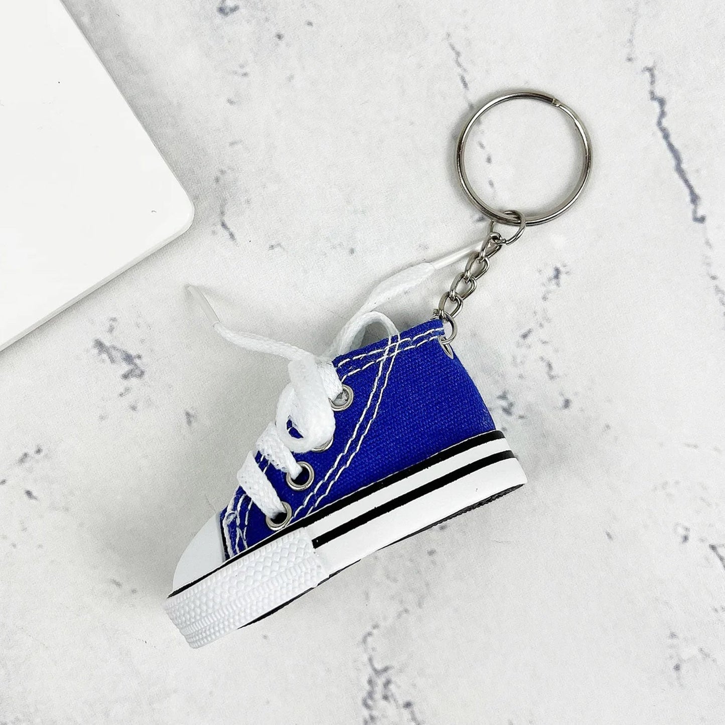 Mini Shoes Keychain, Miniature Converse shoe keychain party favor accessory