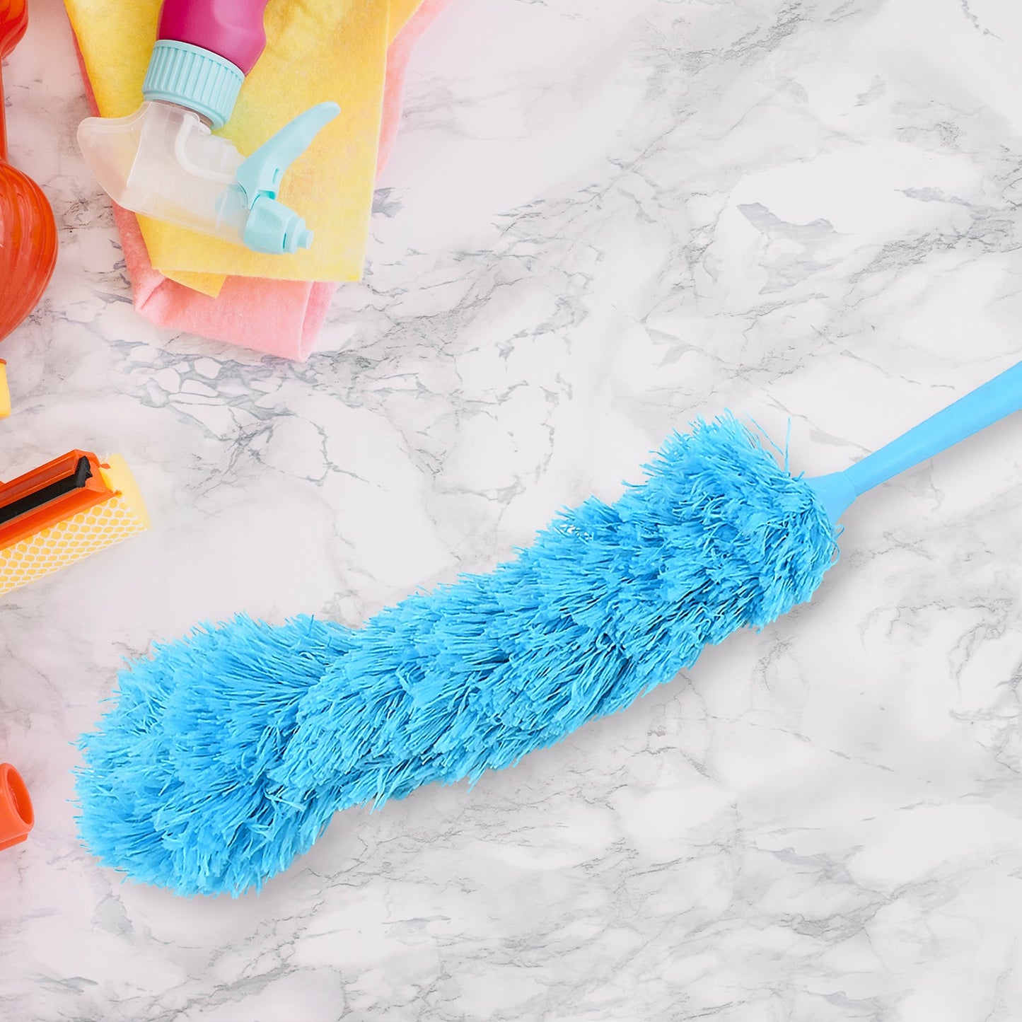 Multipurpose long handle dust cleaning brush for sofa and cabinets