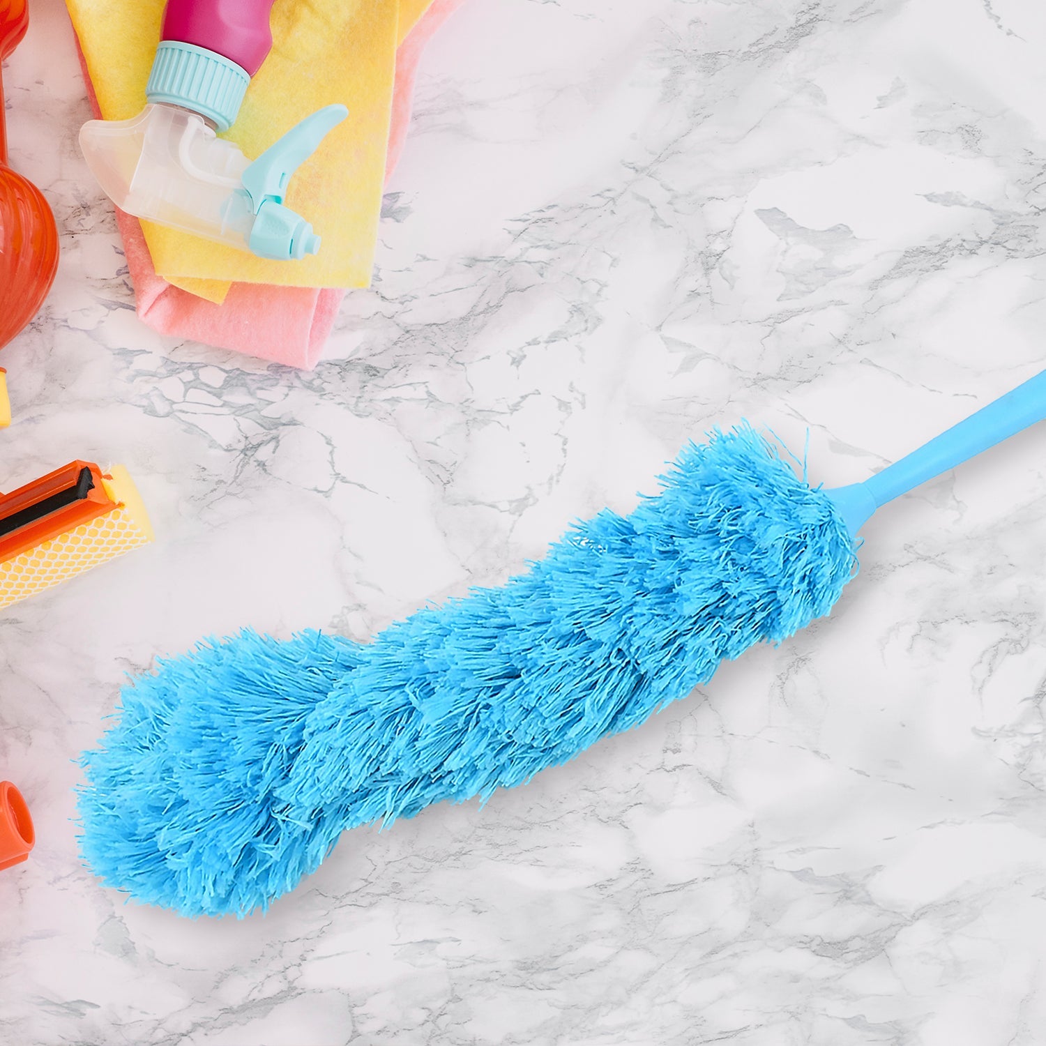 Multipurpose long handle dust cleaning brush for sofa and cabinets