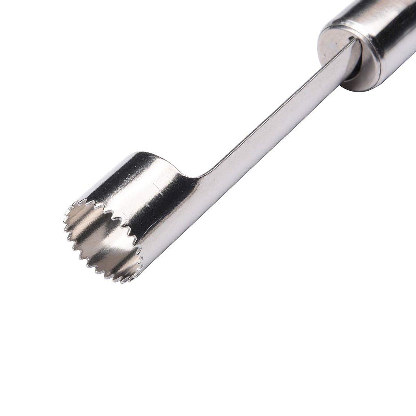 Apple and pear core remover with durable metal blade