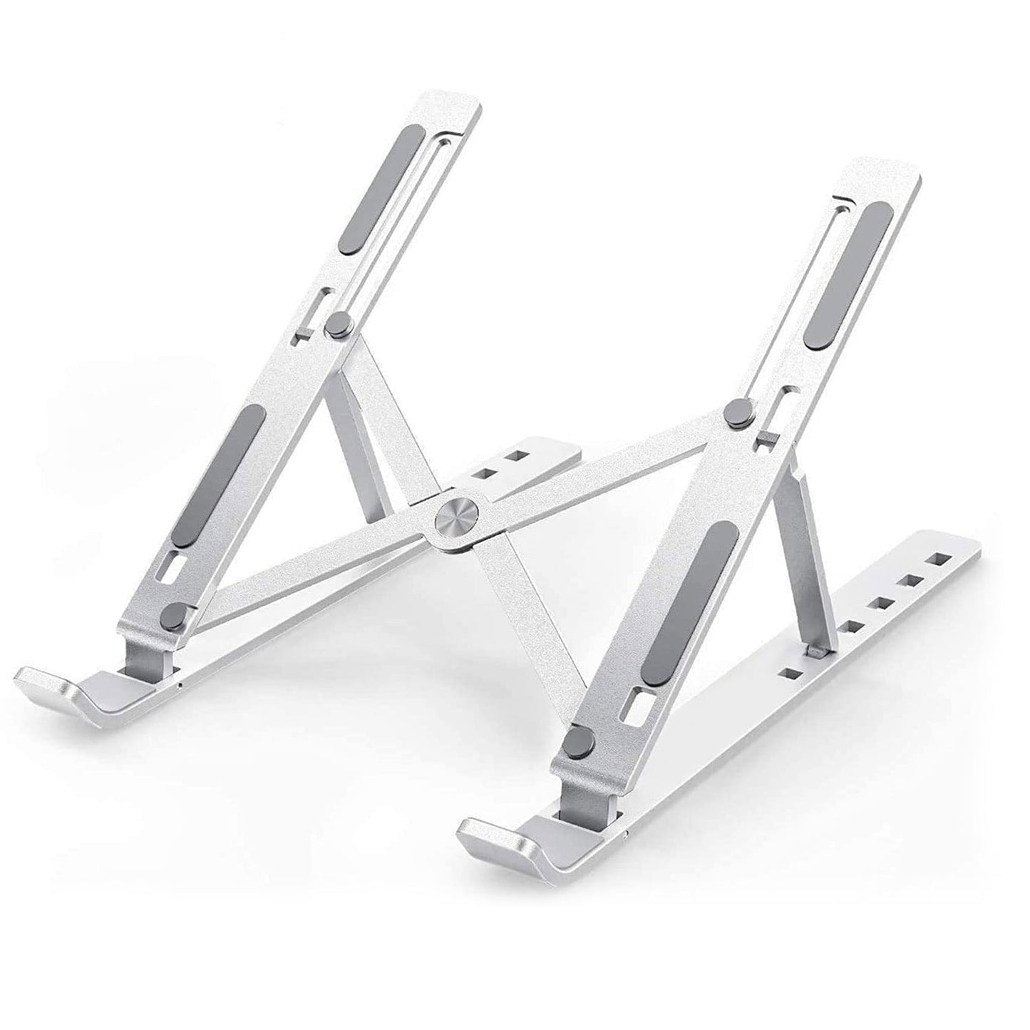 Ergonomic laptop riser elevating laptop for better posture
