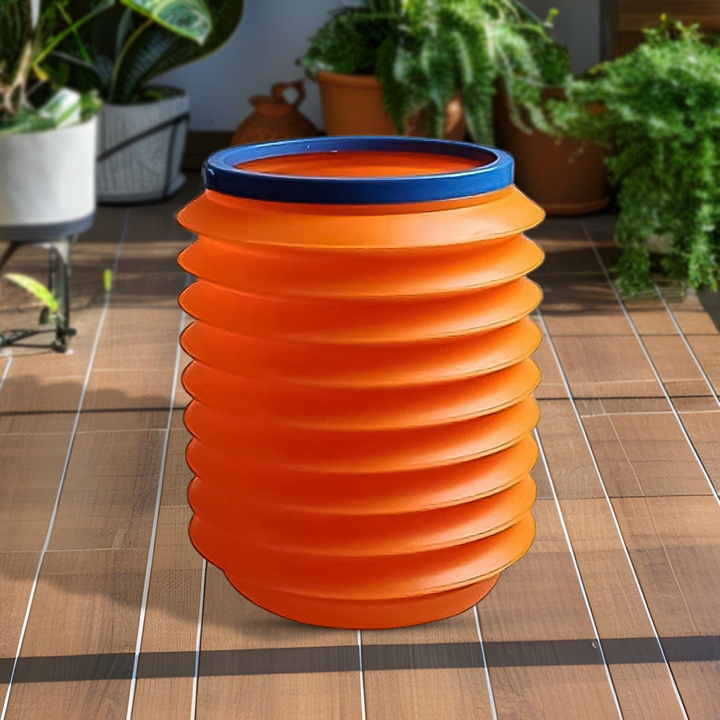 Foldable storage bucket multiuse water container 4 liters