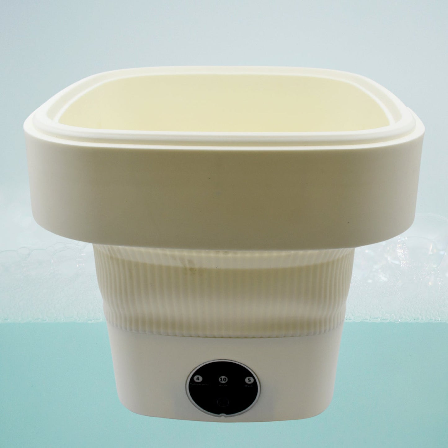 Folded mini portable washing machine compact for easy storage
