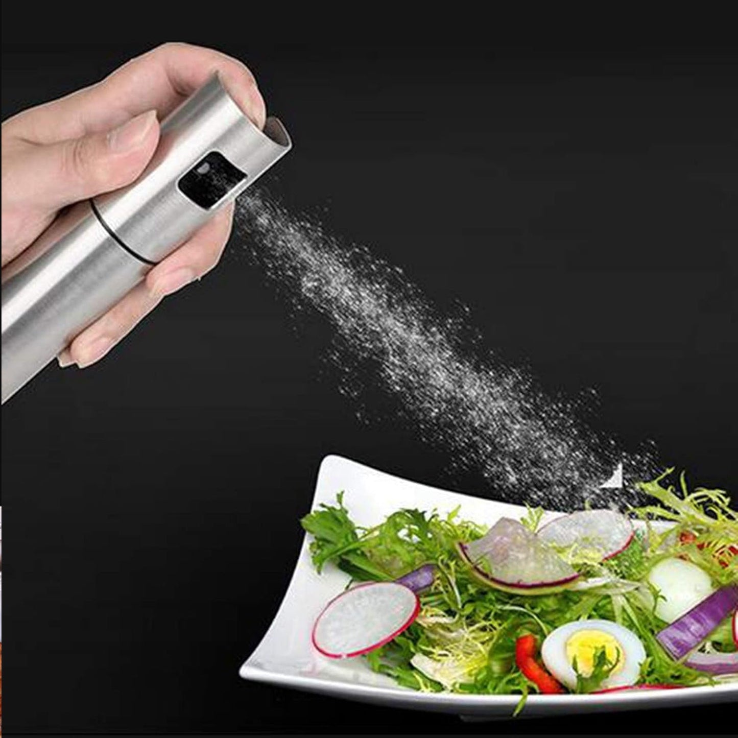 Non-Stick Oil Spray Bottle for Cooking, Portable oil sprayer bottle with fine mist spray cooking BBQ salad