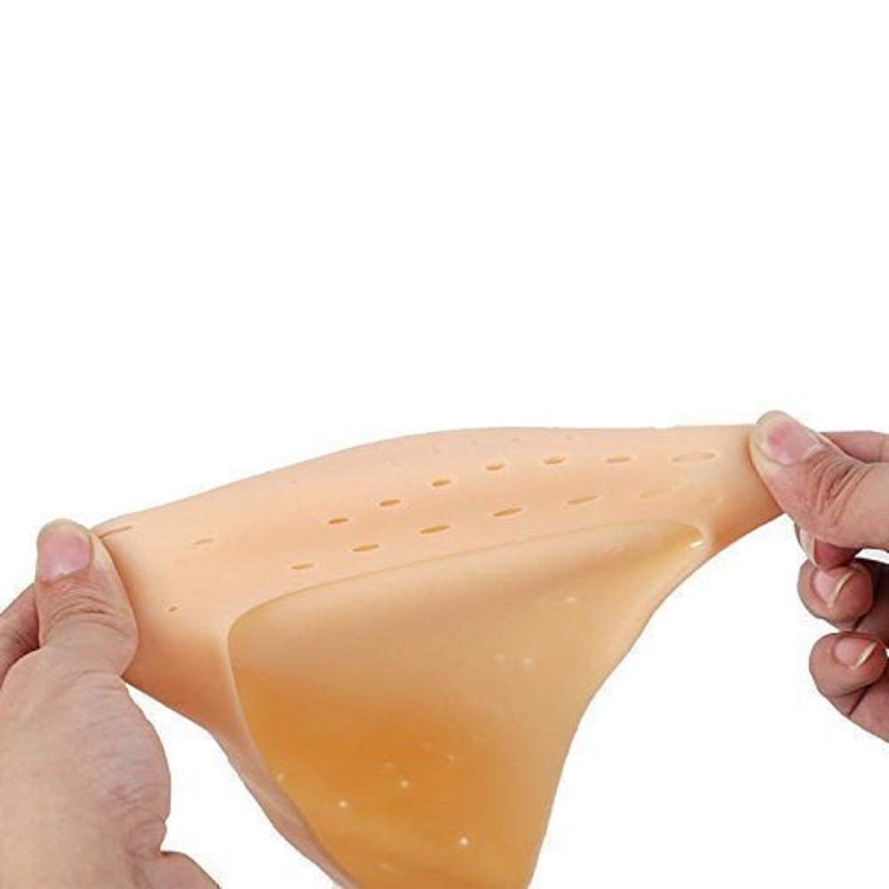 Medical silicone gel foot protector for cracked heels