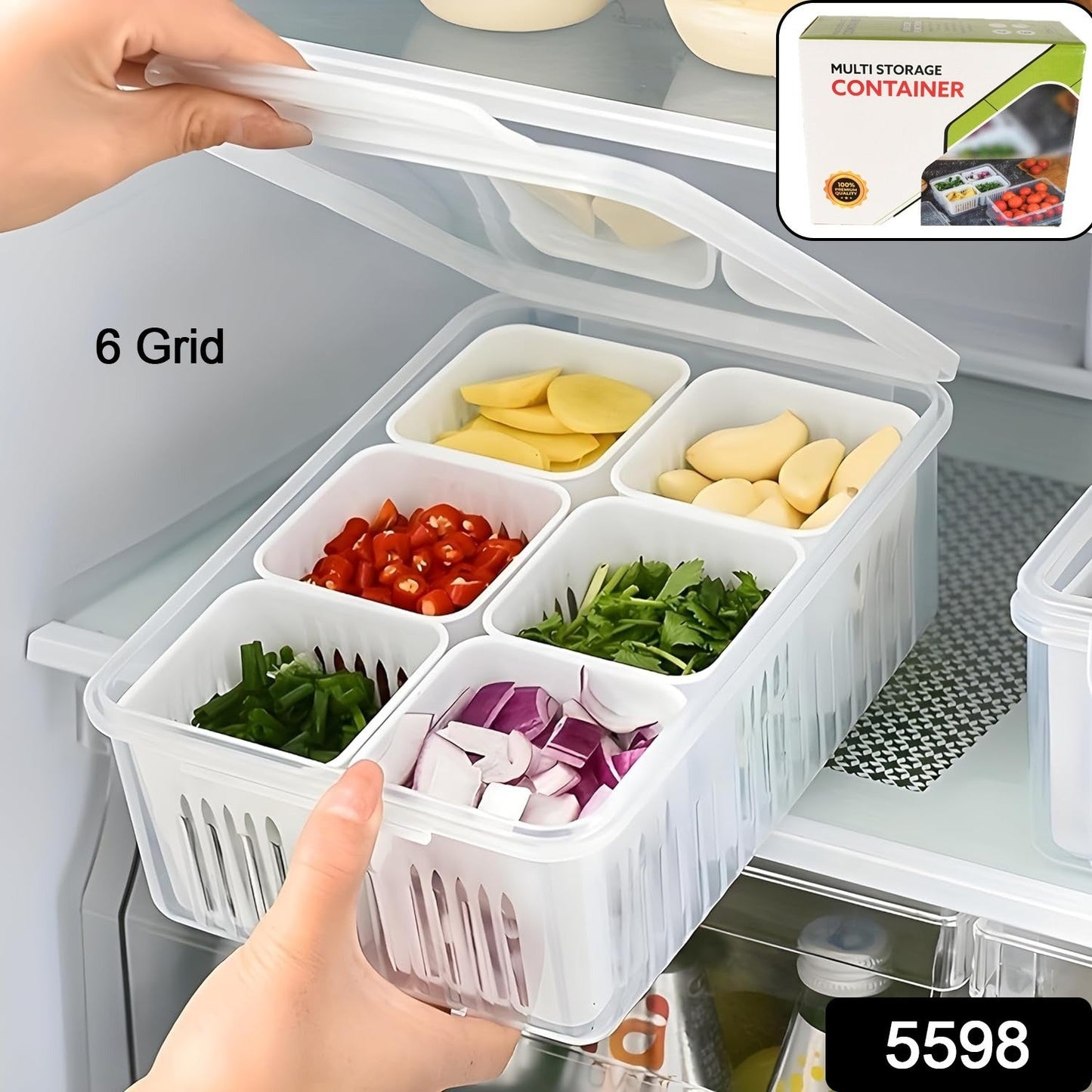 Durable plastic freezer storage container with sealed lid
