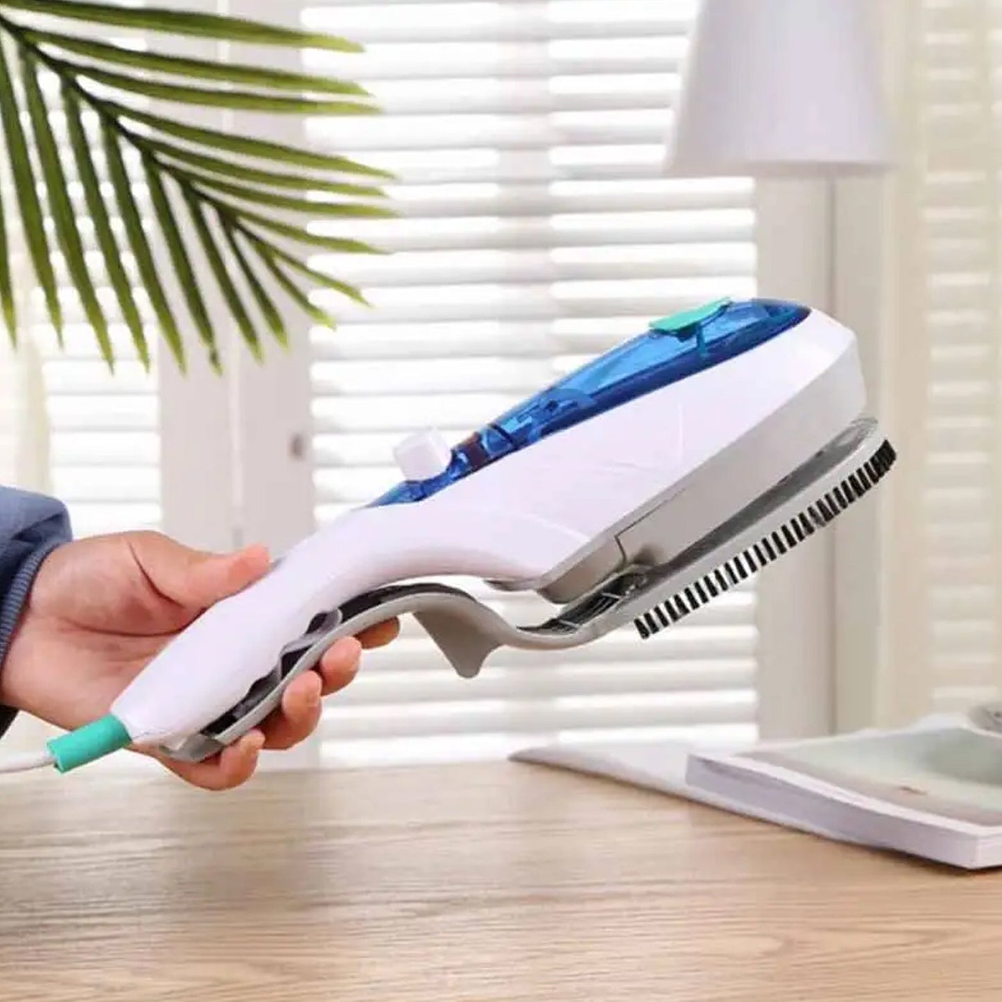 Portable ironing machine compact design for clothes steaming