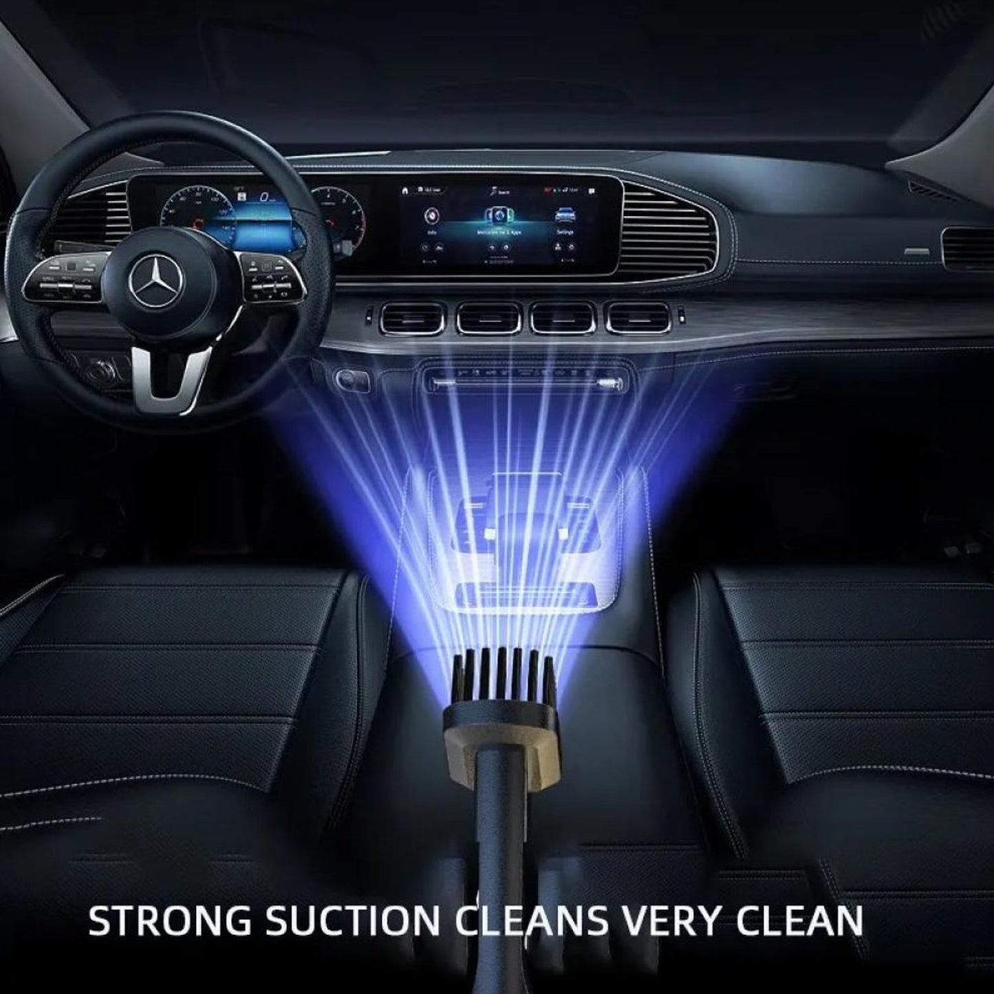 Wireless dust remover mini vacuum for sofa and dashboard
