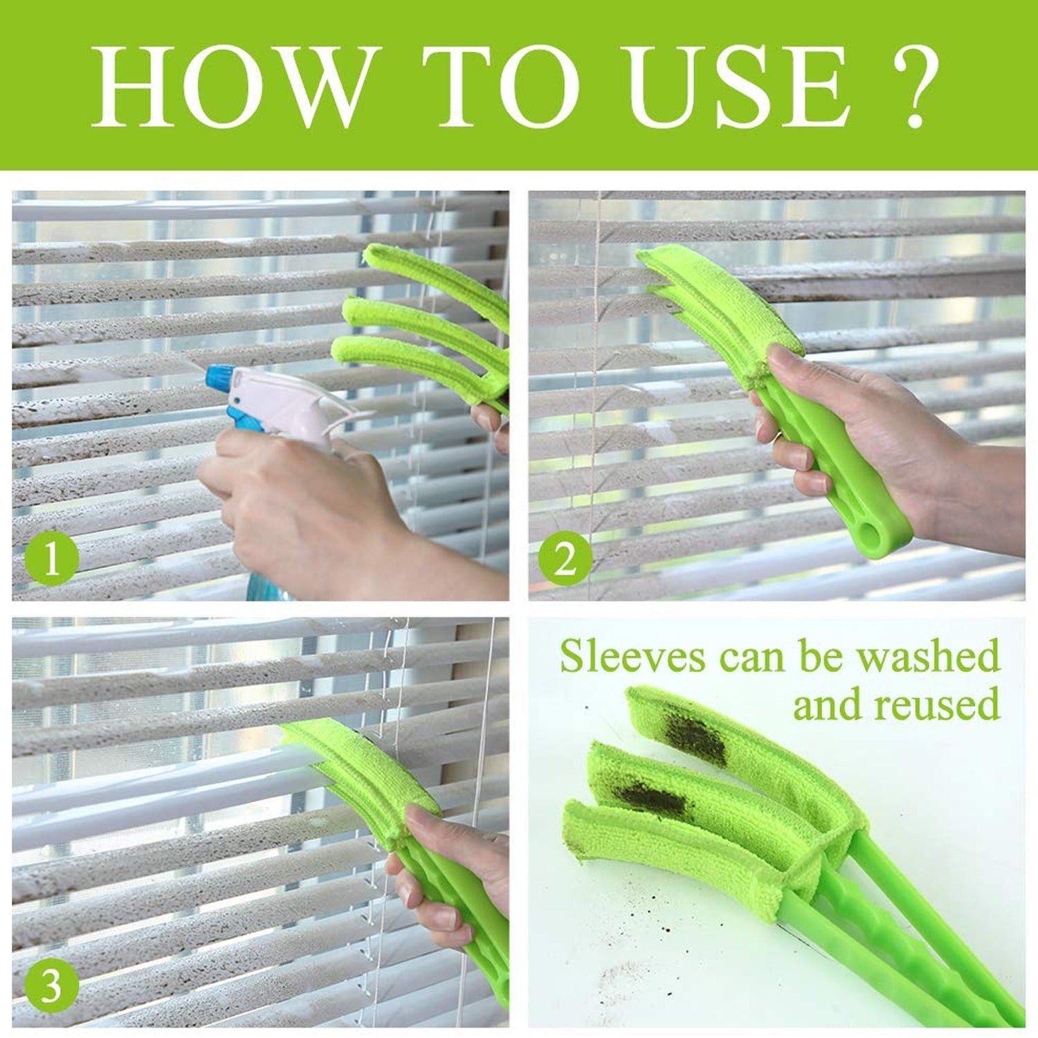 How to Use Window Blind Cleaner Duster