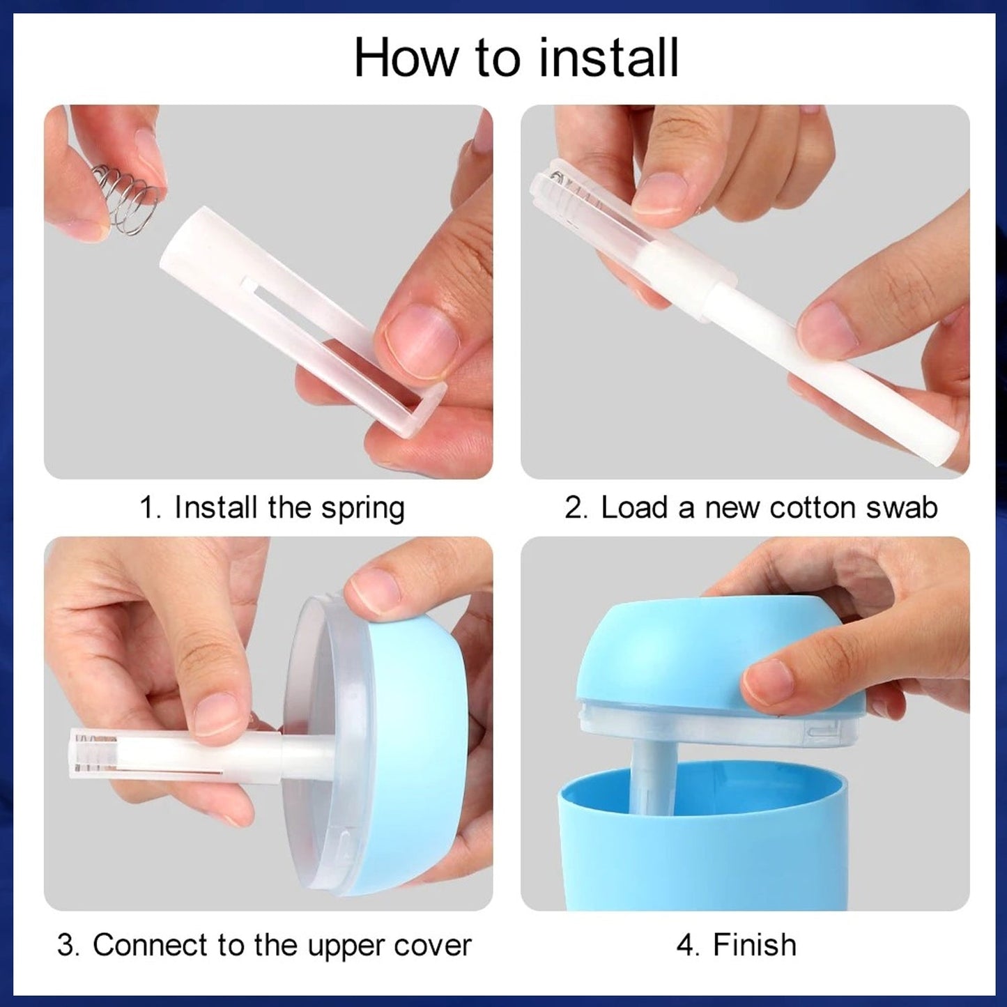 How to install Mini Humidifier for Bedroom