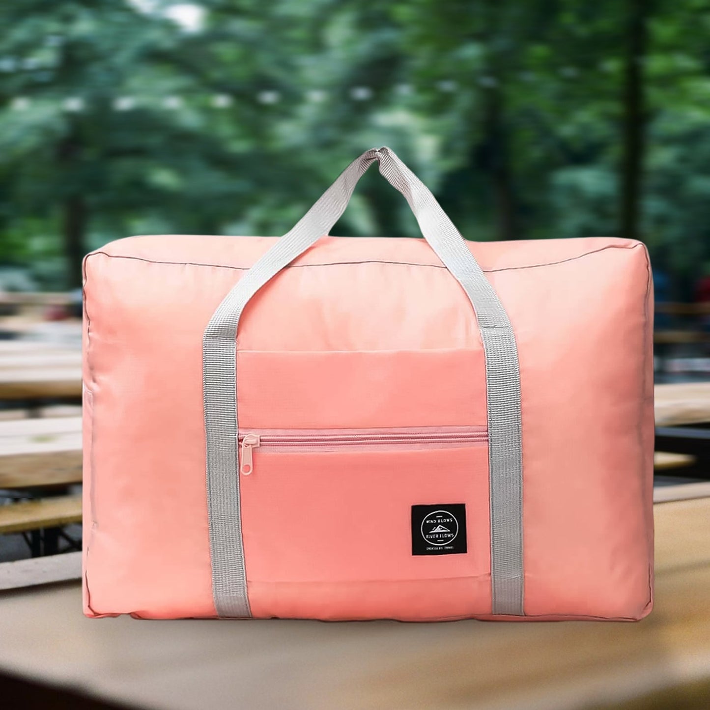 JetFold Travel Bag, Large foldable waterproof luggage bag for travel and storage