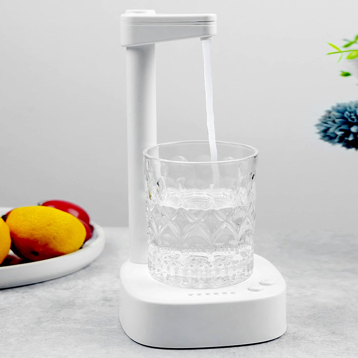 Compact USB charging water dispenser for bedside hydration