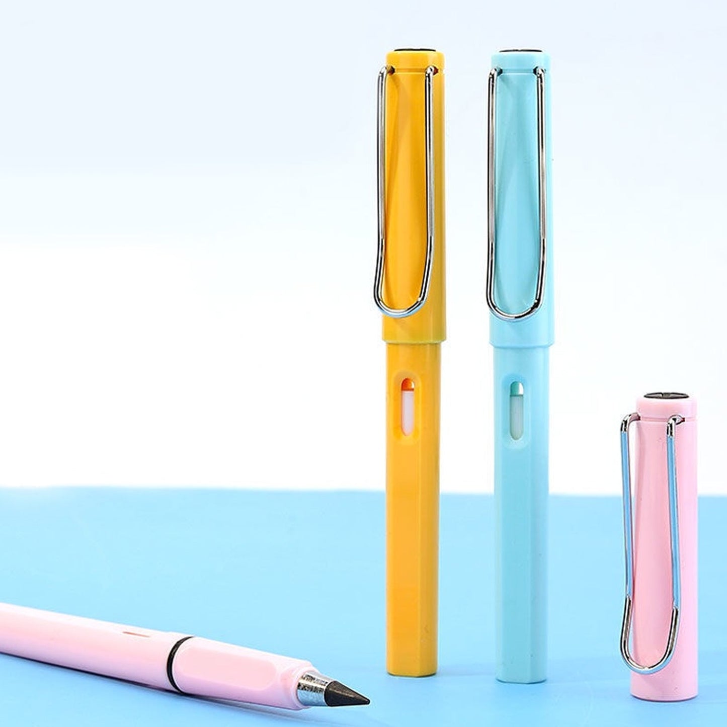 Replaceable head inkless magic pencil for drawing and notes