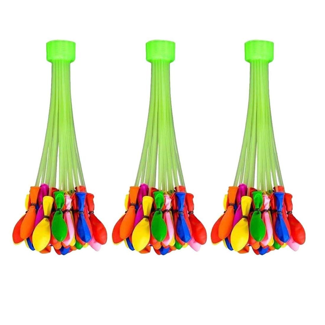 Fast filling water balloons for summer outdoor activities